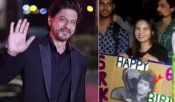Bollywood's King Shah Rukh Khan turns 60; fans throng outside Mannat, but King Khan remains unseen.