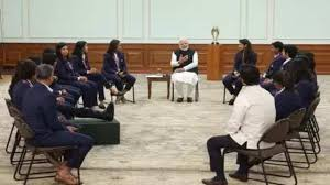 महिला वर्ल्ड कप चैंपियंस से मिले प्रधानमंत्री मोदी, बोले—‘आपने देश के दिलों में जगह बनाई’