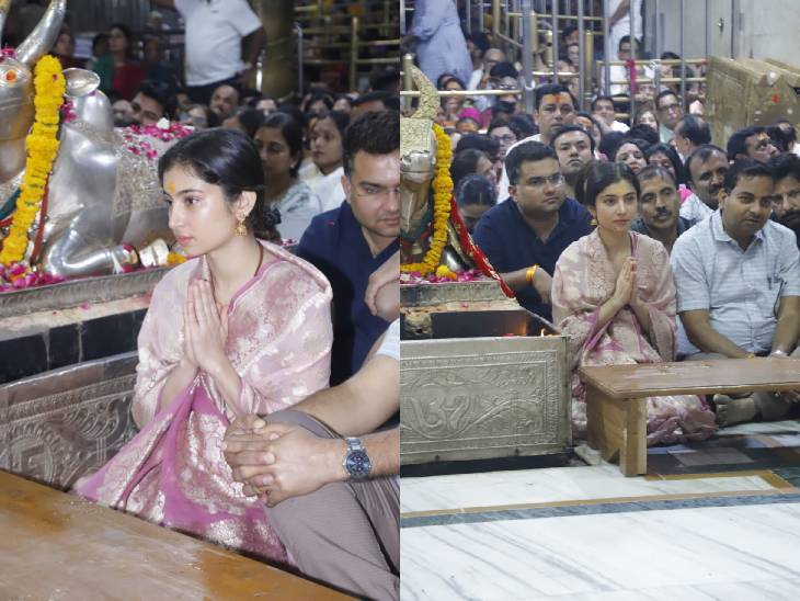 sara-arjun-mahakaleshwar-darshan-ujjain-bhasma-aarti-visit