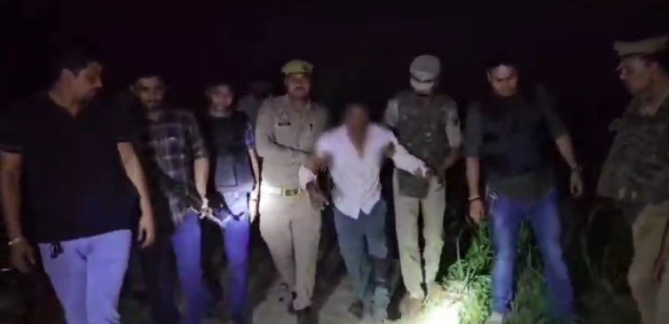 औरैया : पुलिस-बदमाश मुठभेड़: फायरिंग के बाद दो बदमाश घायल, तीसरा गिरफ्तार